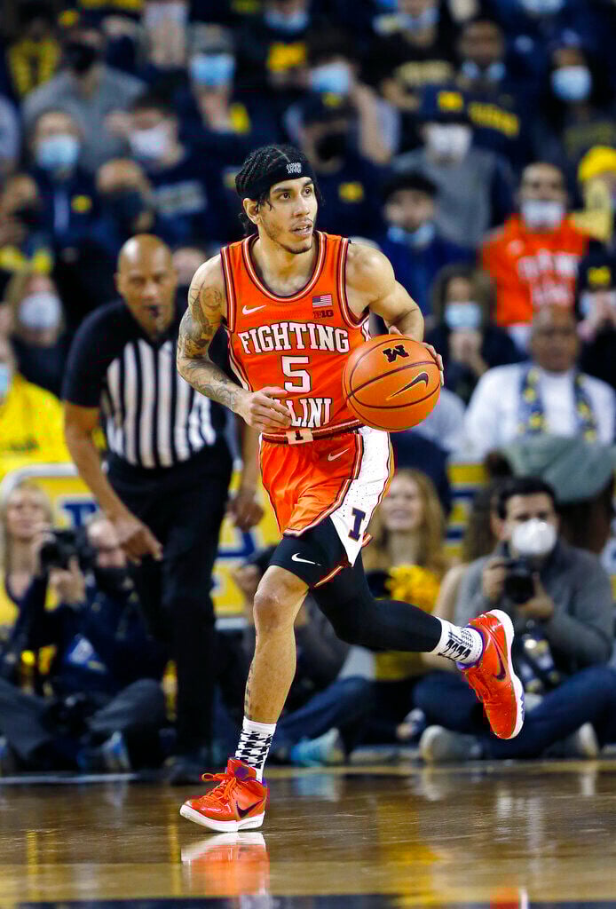 Illinois Michigan Basketball